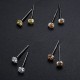 Birthstone Tiny Stud Earrings For Women Men 4Pairs 3MM Brilliant Cut Round Cubic Zirconia Earrings Hypoallergenic Colorful CZ Earrings Birthstone Tiny Stud Earrings For Women Men 4Pairs 3MM Brilliant Cut Round Cubic Zirconia Earrings Hypoallergenic Colorful CZ Earrings